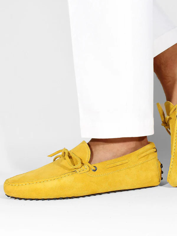 Positano Driving Loafer Yellow