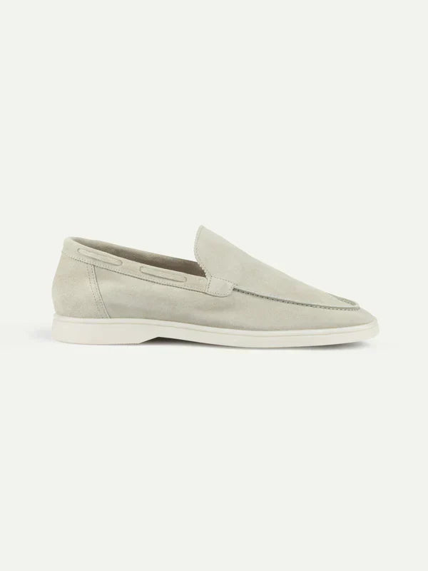Suede Summer Loafer Creme