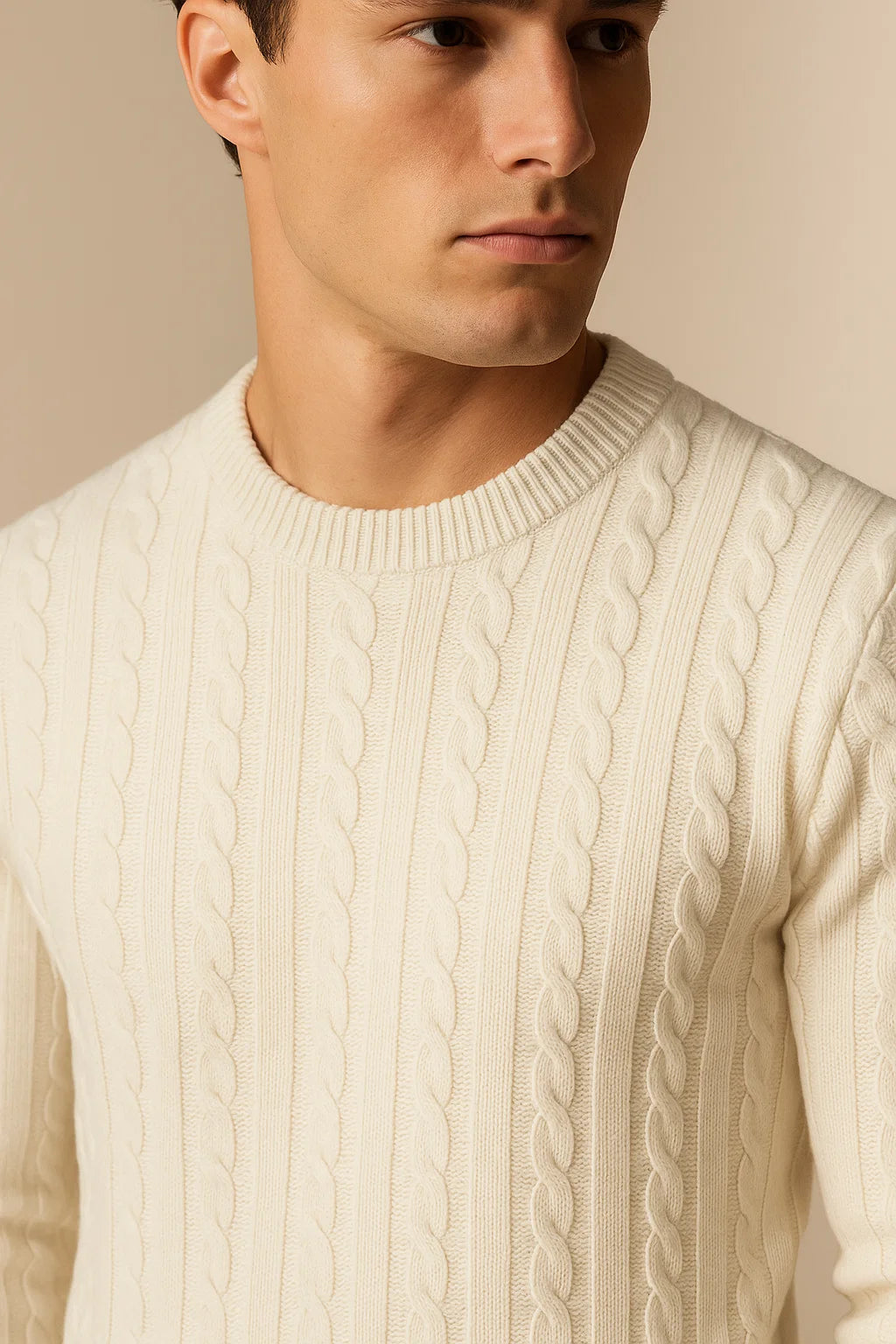 Como Cashmere Knit Beige