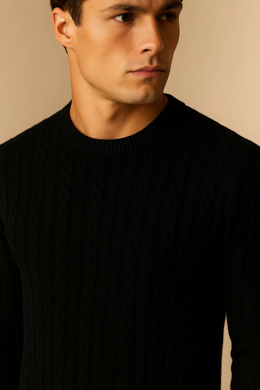 Como Cashmere Knit Black