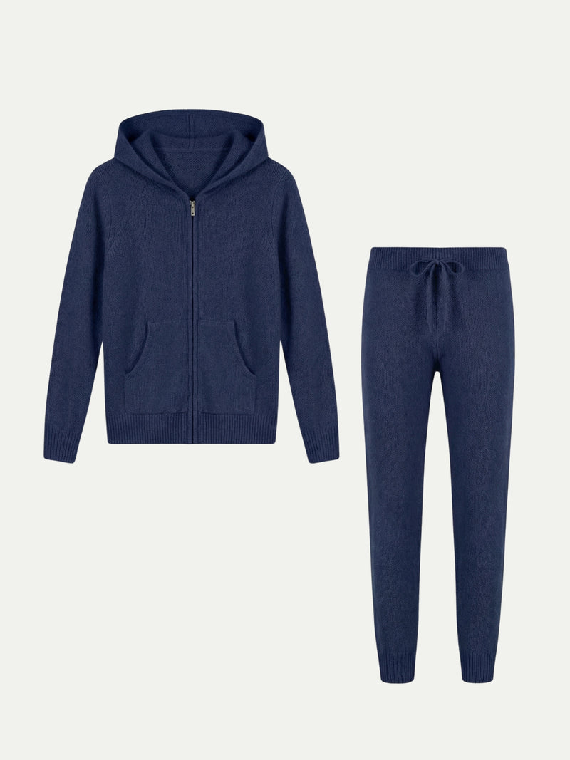 Sereno Cashmere Set Navy Blue