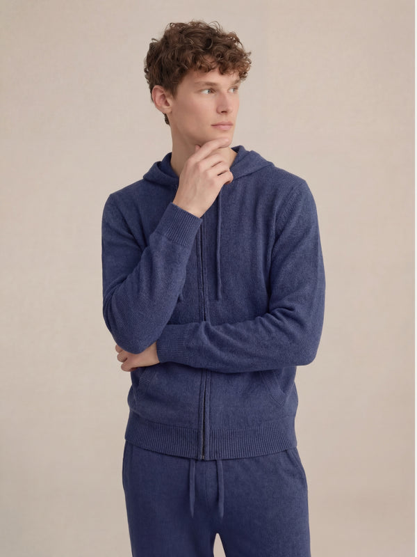 Sereno Cashmere Set Navy Blue