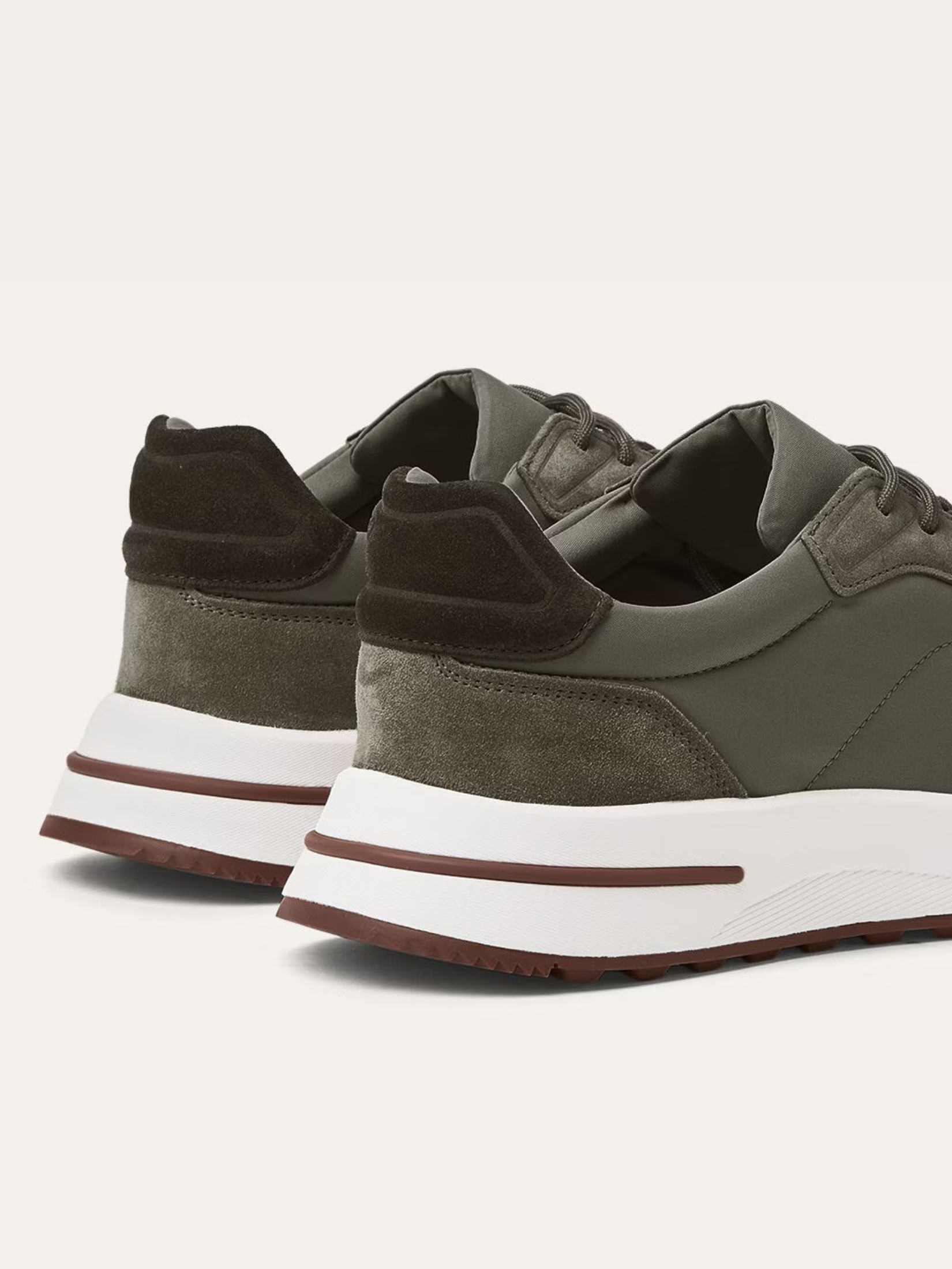 Portofino Sneaker Suede Olive