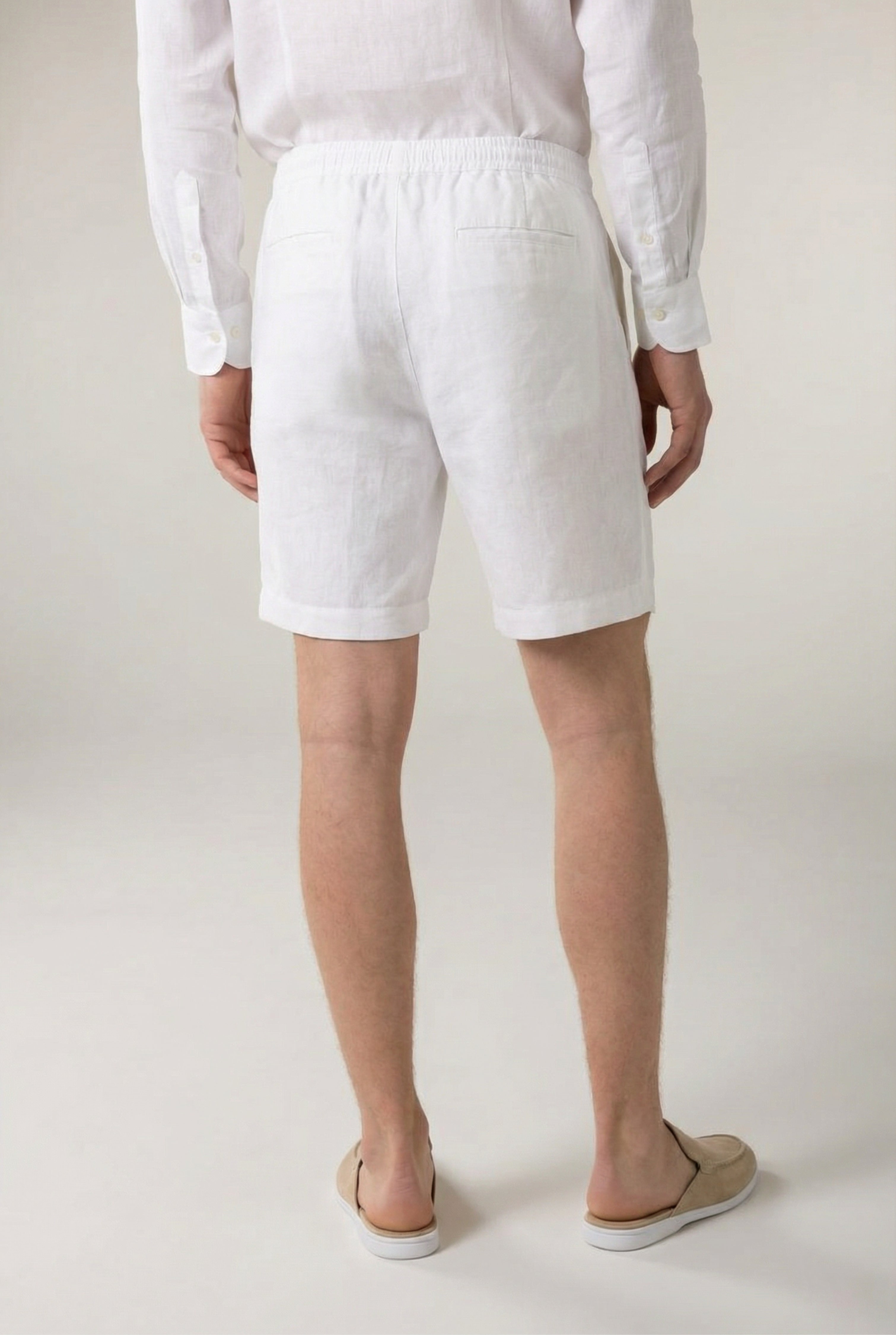 Amalfi Linen Short White