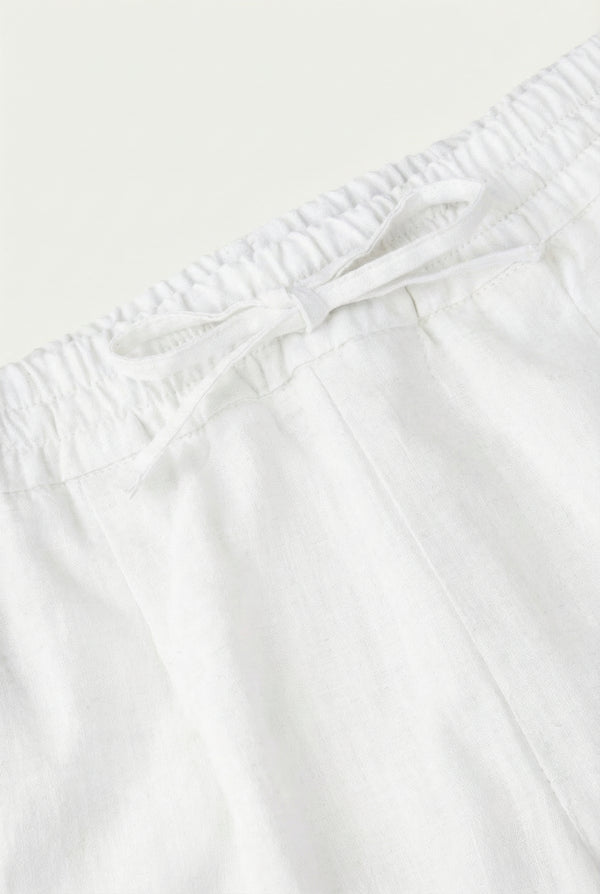 Amalfi Linen Short White