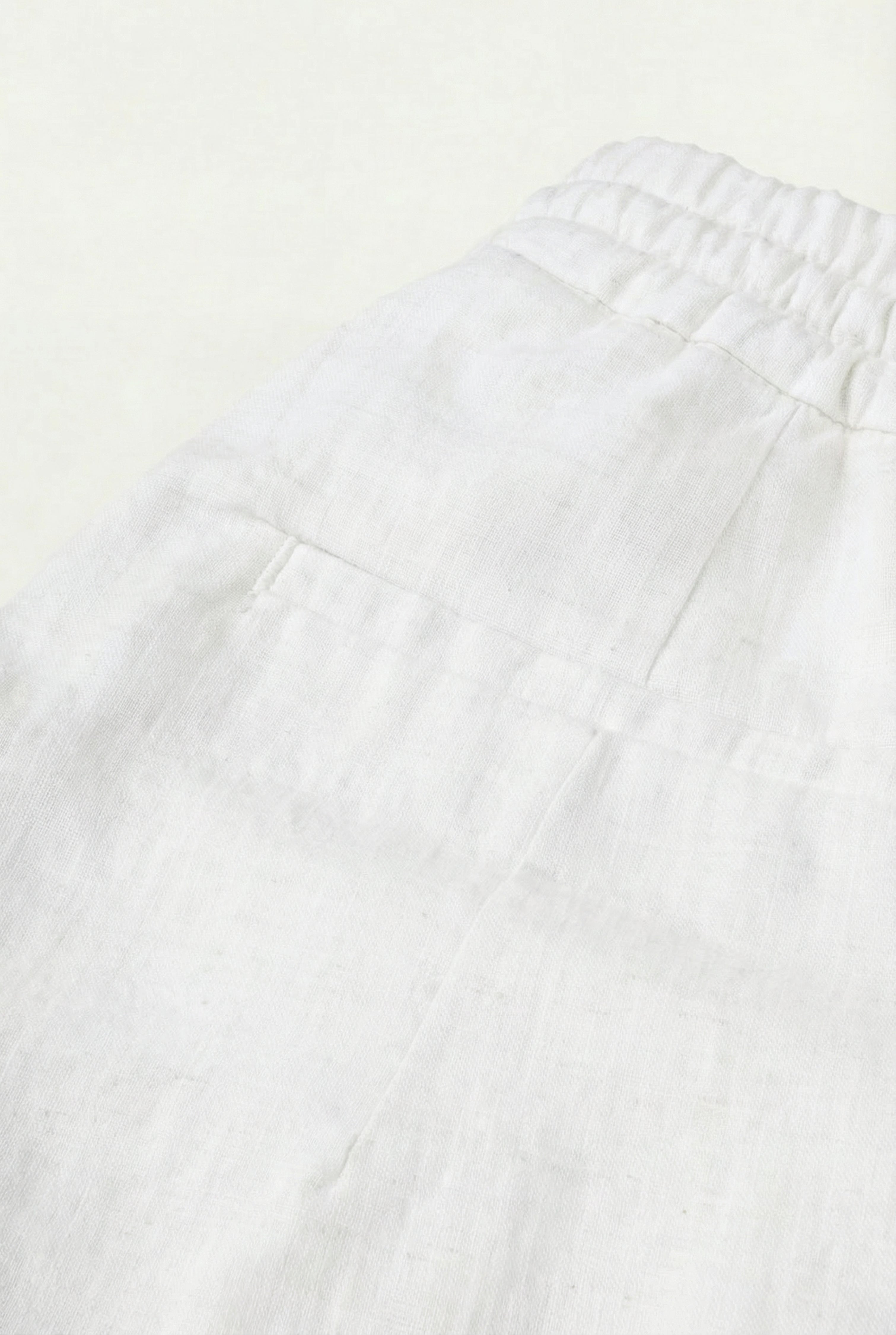 Amalfi Linen Short White