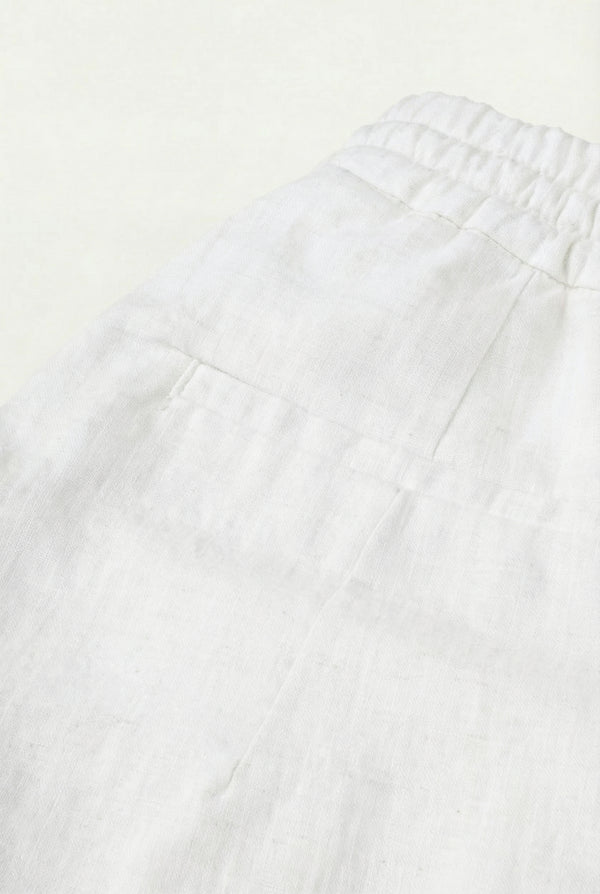 Amalfi Linen Short White