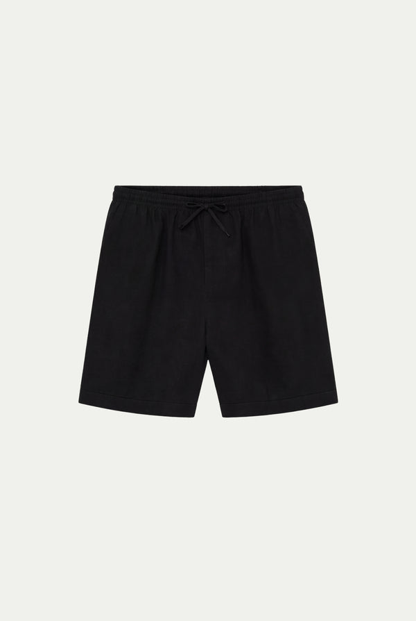 Amalfi Linen Short Black