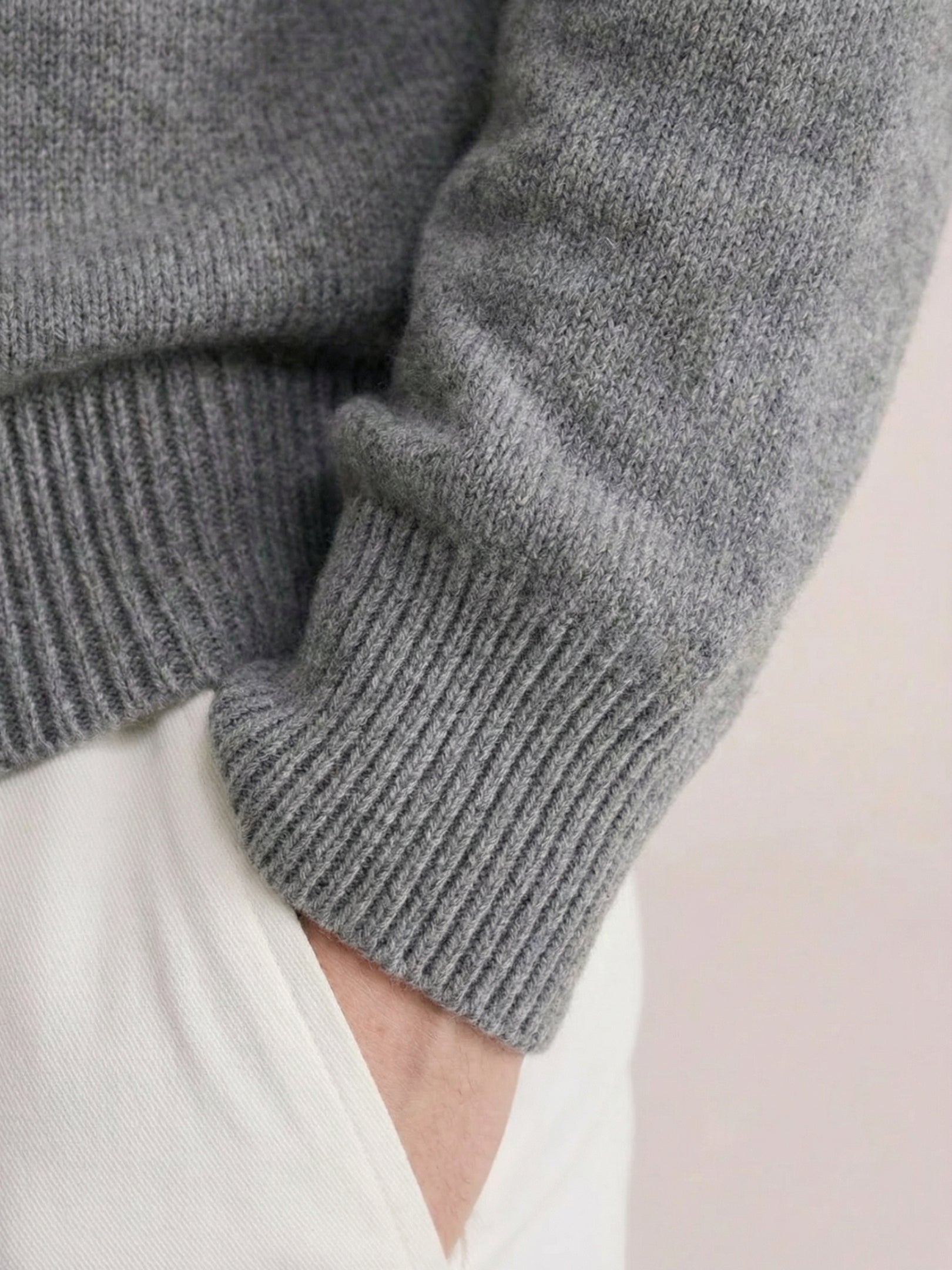 Sorrento Full-Zip Knit Grey