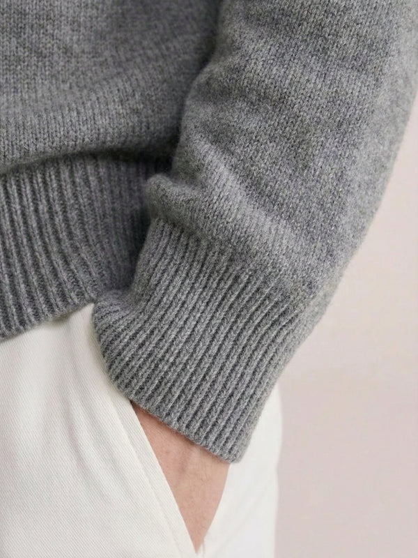 Sorrento Full-Zip Knit Grey