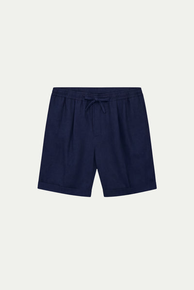 Amalfi Linen Short Navy