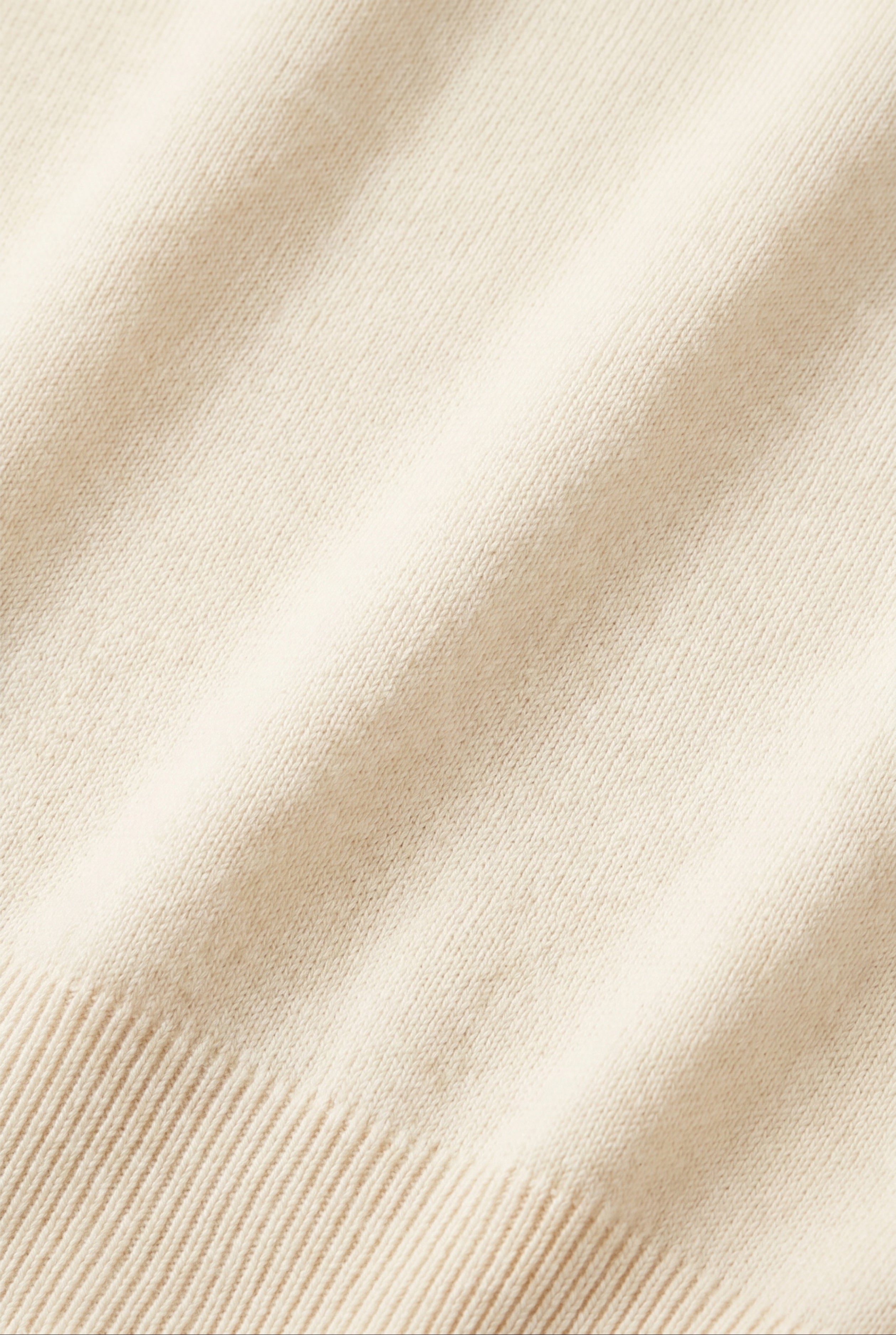 Merino Quarter Zip Cream