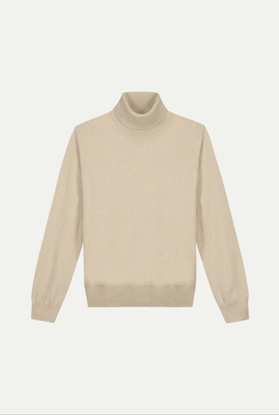 Amalfi Extrafine Rollneck Sand