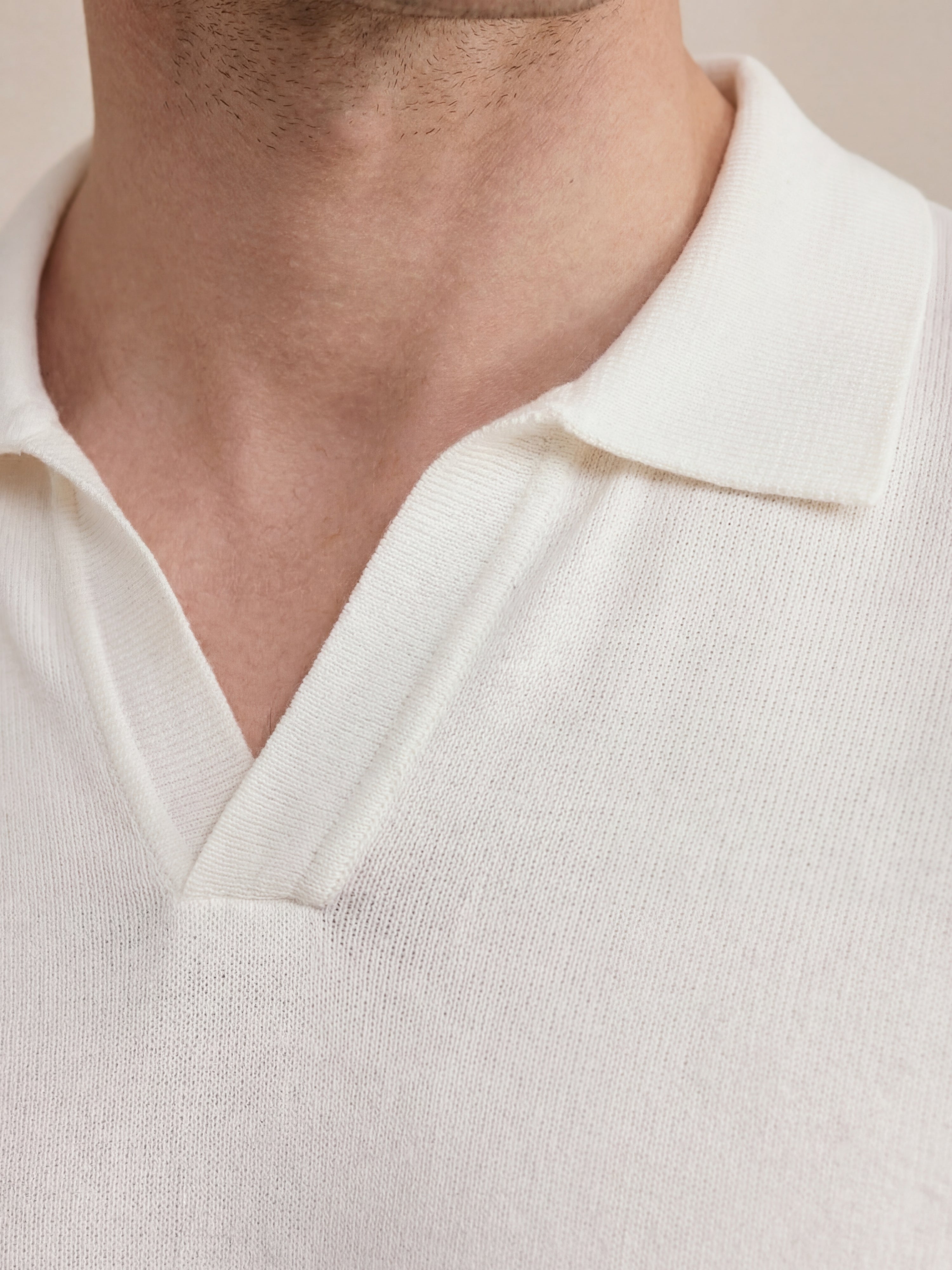 Brera Knit Polo White