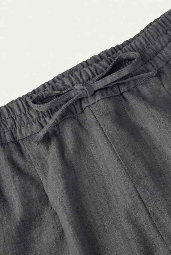 Amalfi Linen Short Grey