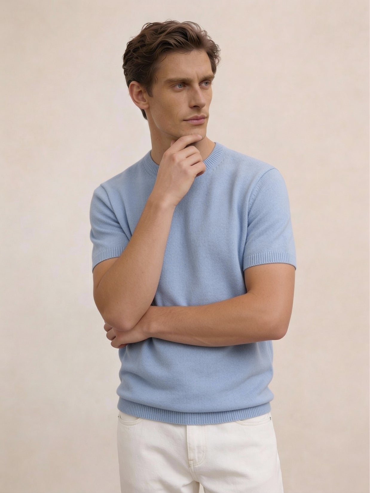 Wool City T-shirt Light Blue