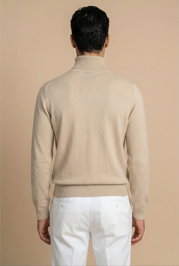 Amalfi Extrafine Rollneck Sand
