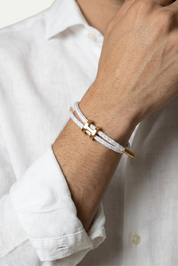 Ziamore Gold Bracelet White/Gold
