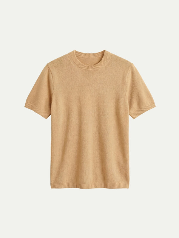Wool City T-shirt Beige