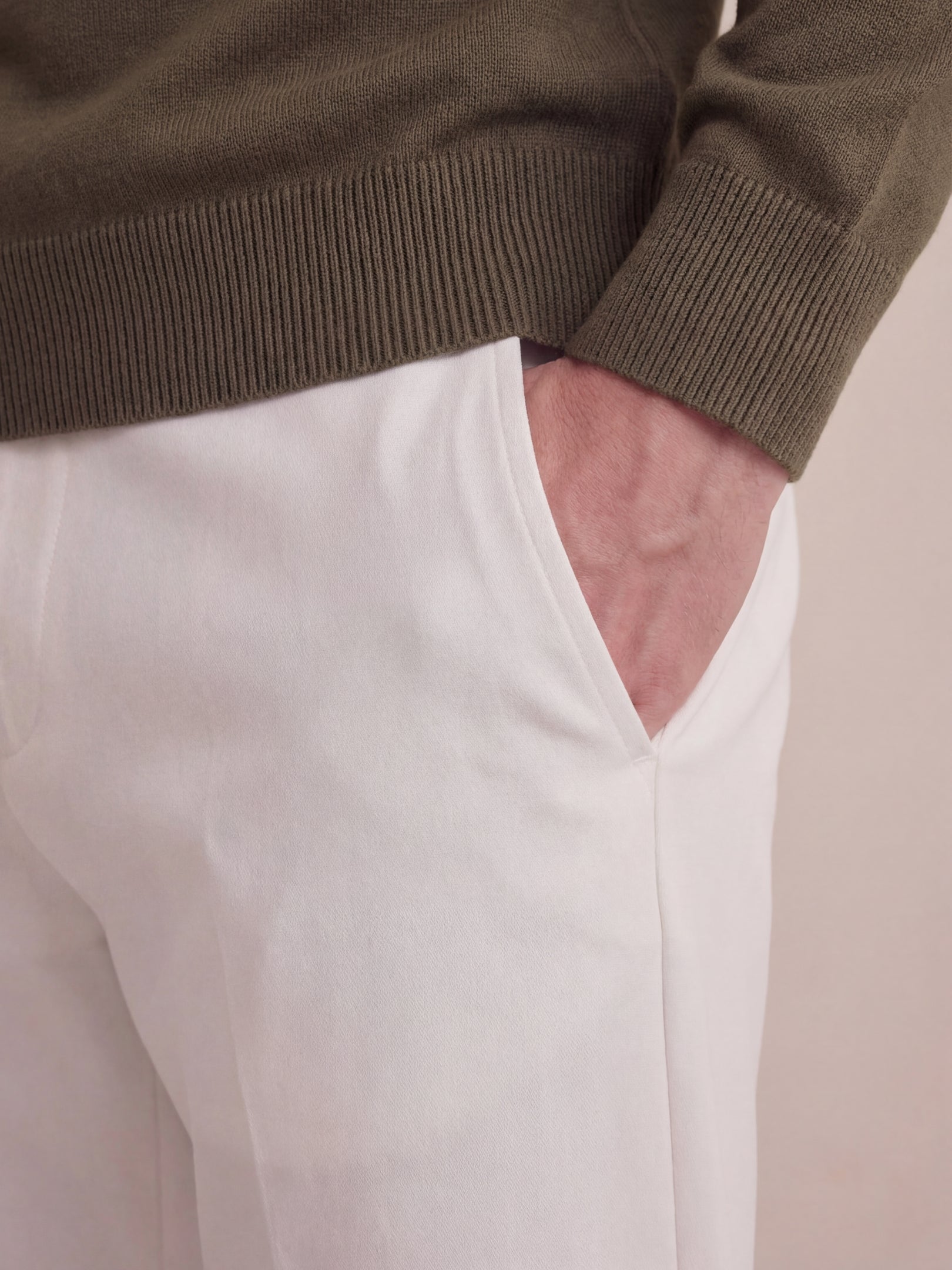 Eterna Cashmere Rollneck Olive Green