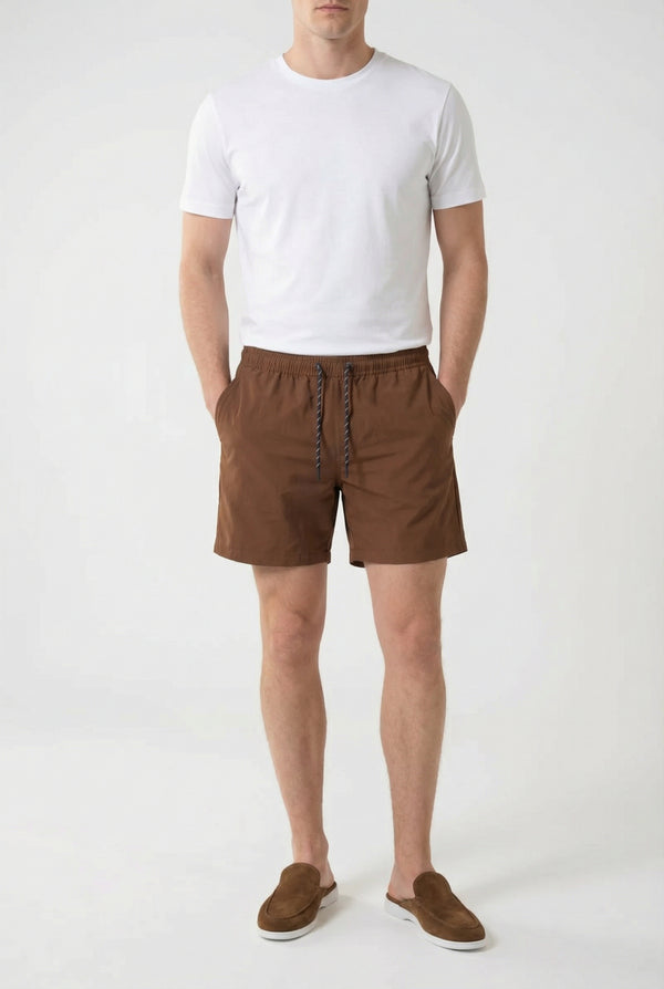 Portofino Nylon Swim Short Terracotta