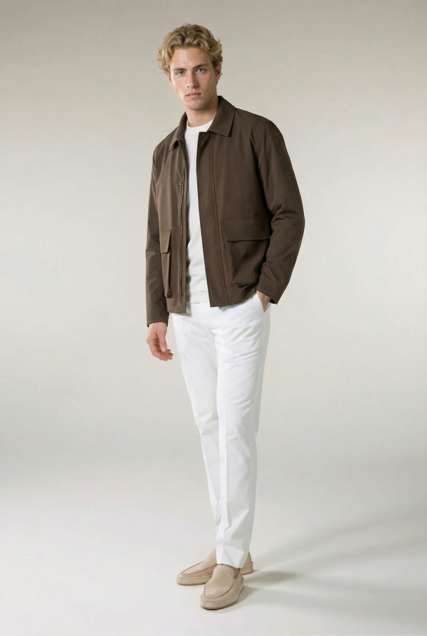 Como Field Jacket Brown