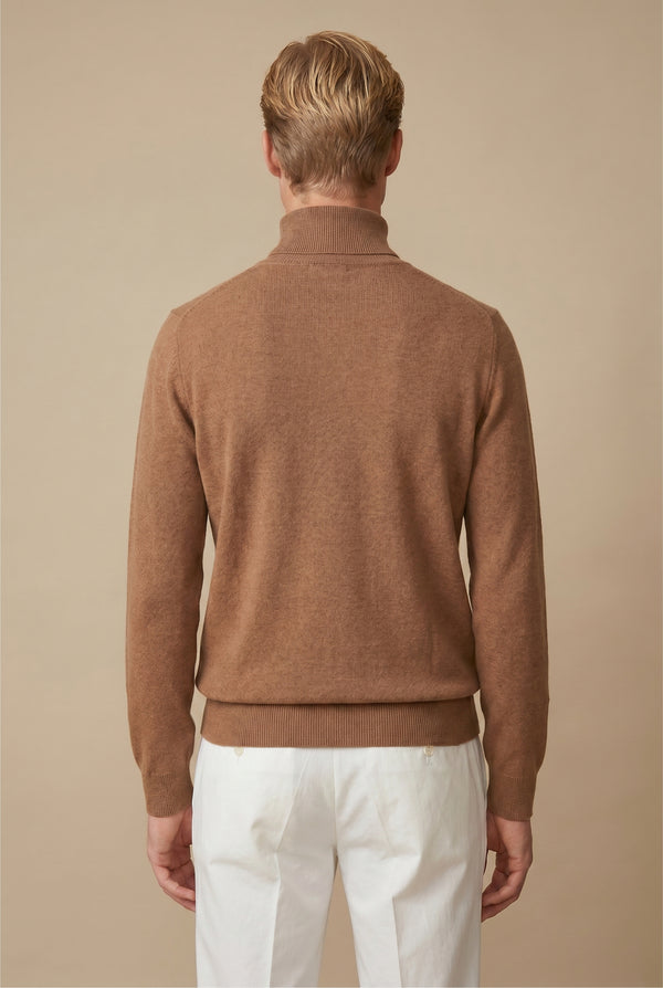 Amalfi Extrafine Rollneck Brown