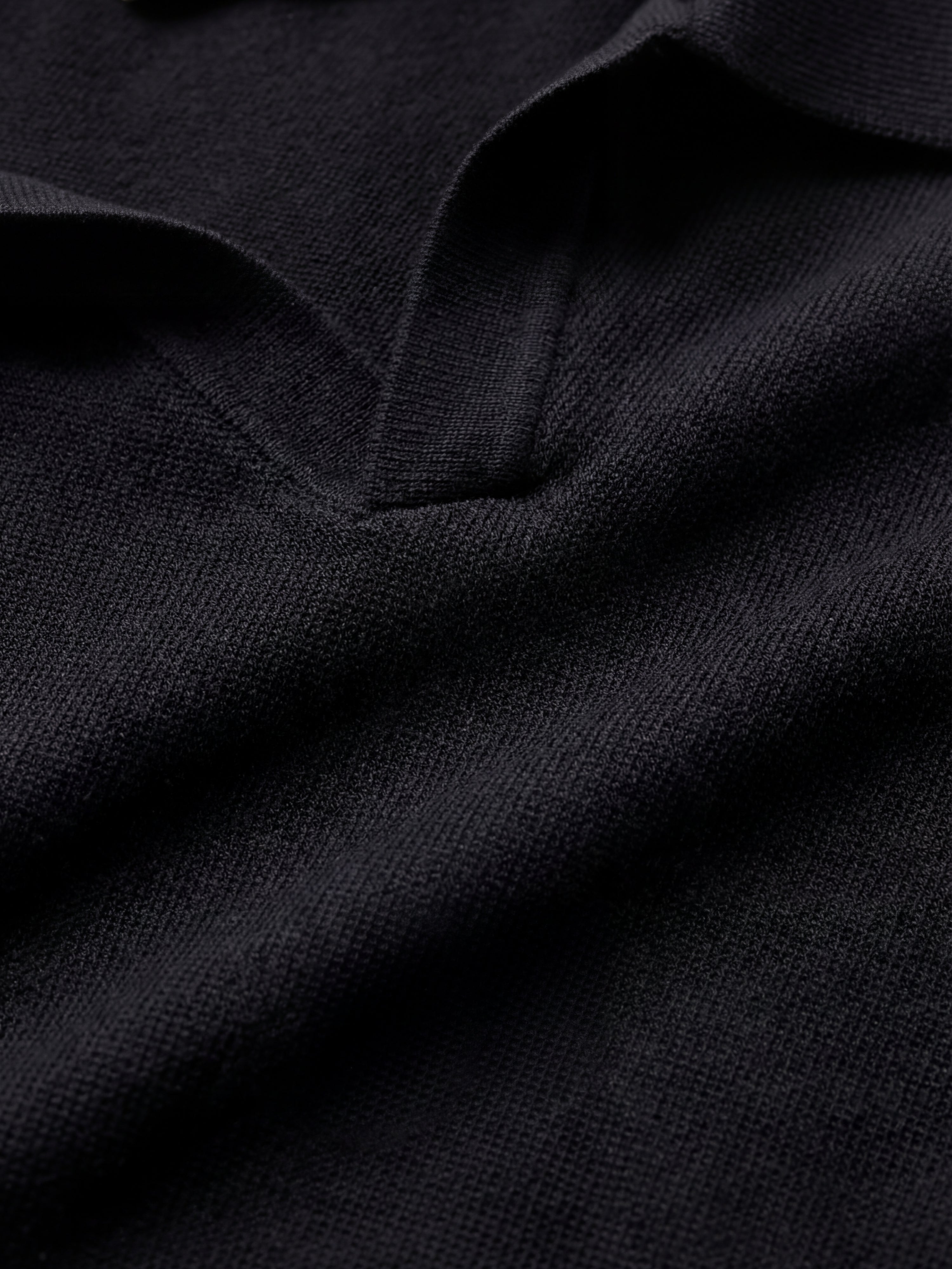 Brera Knit Polo Black