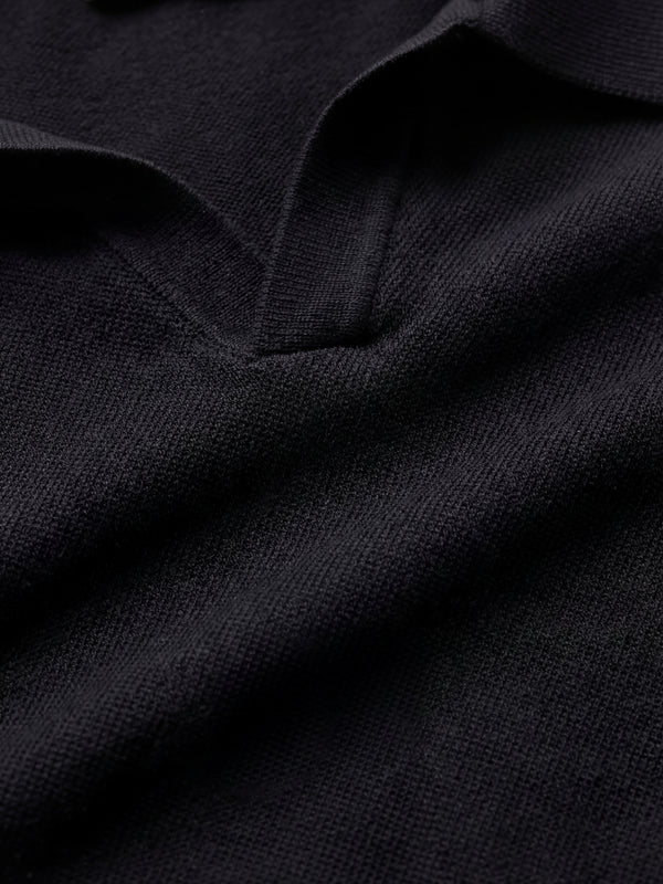 Brera Knit Polo Black