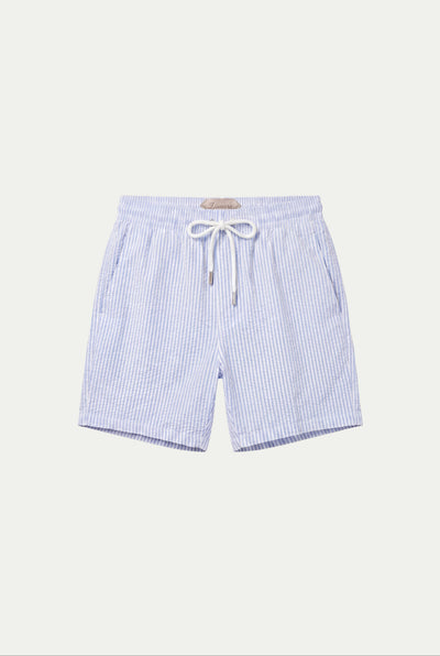 Amalfi Swim Short Blue/White Stripe