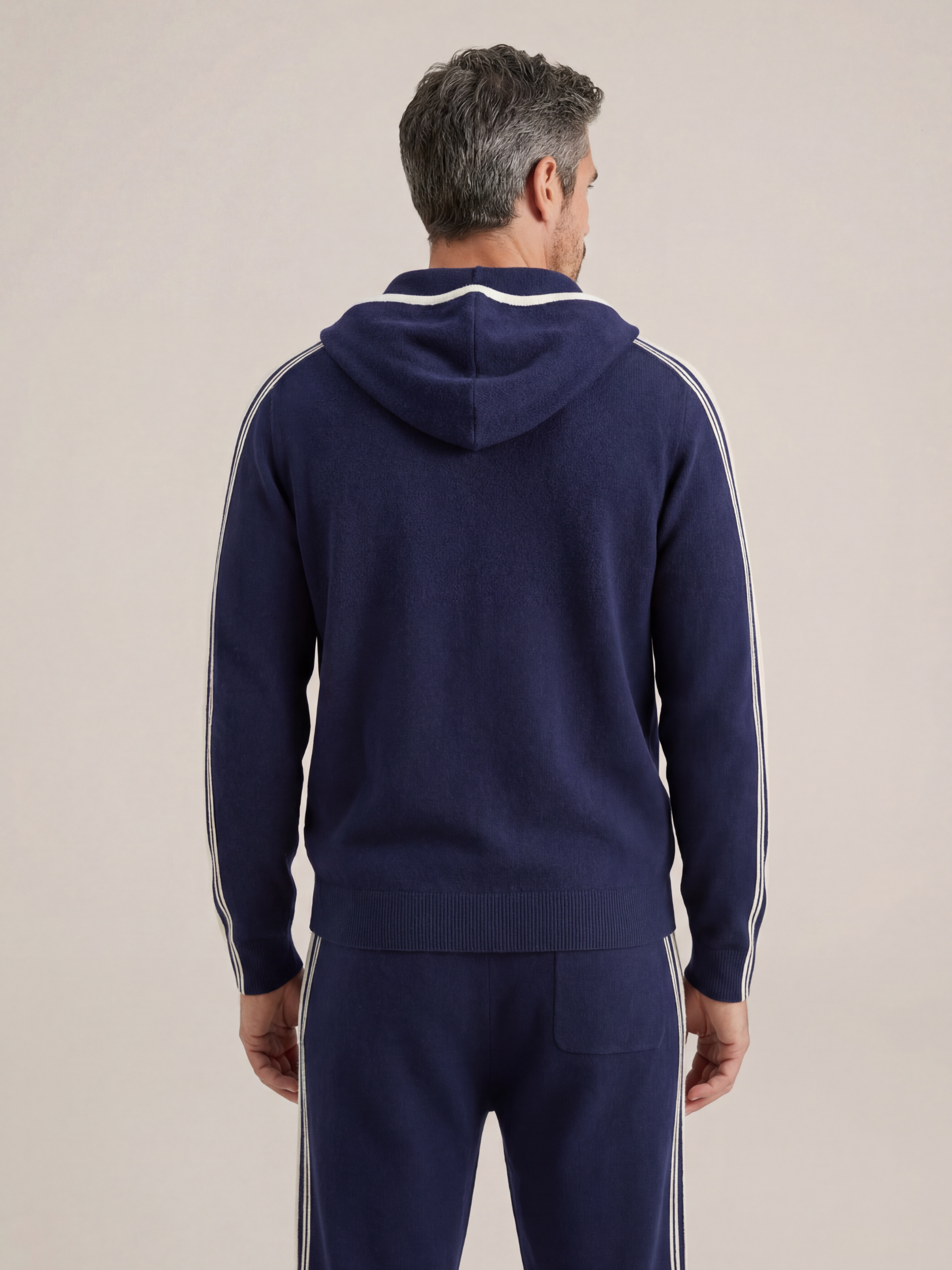 Ziamore Cashmere Tracksuit Navy