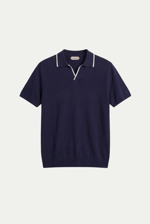 Paraggi Knit Polo Navy