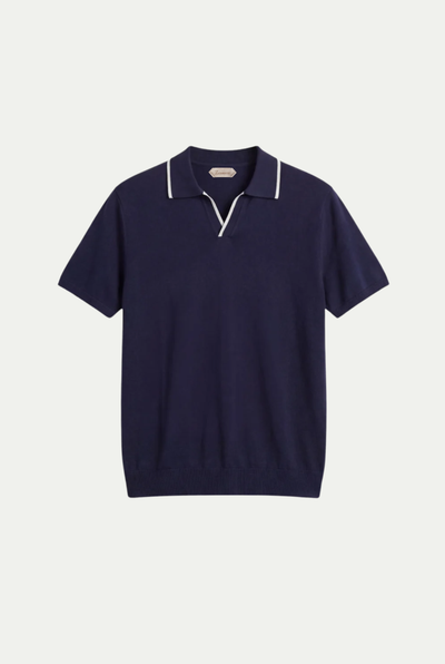 Paraggi Knit Polo Navy