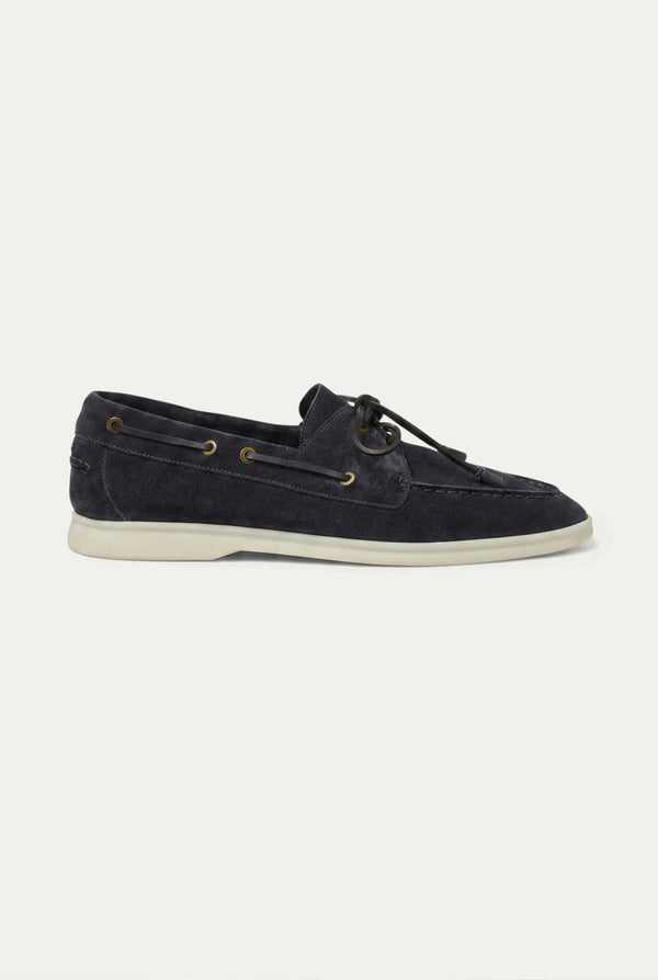 Yacht Walk Suede Loafer Navy