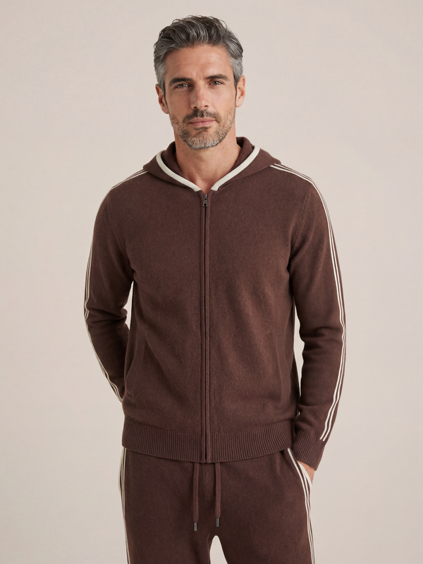 Ziamore Cashmere Tracksuit Brown