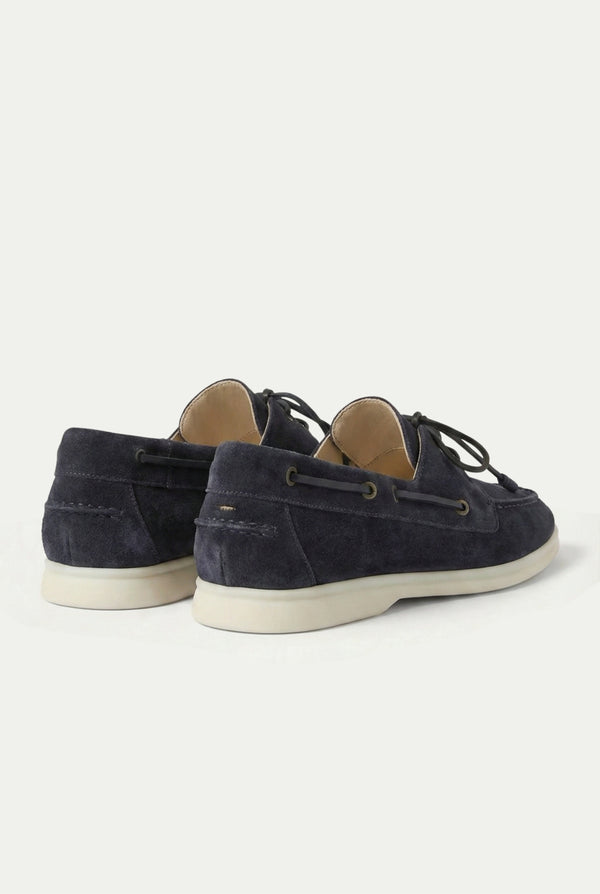 Yacht Walk Suede Loafer Navy