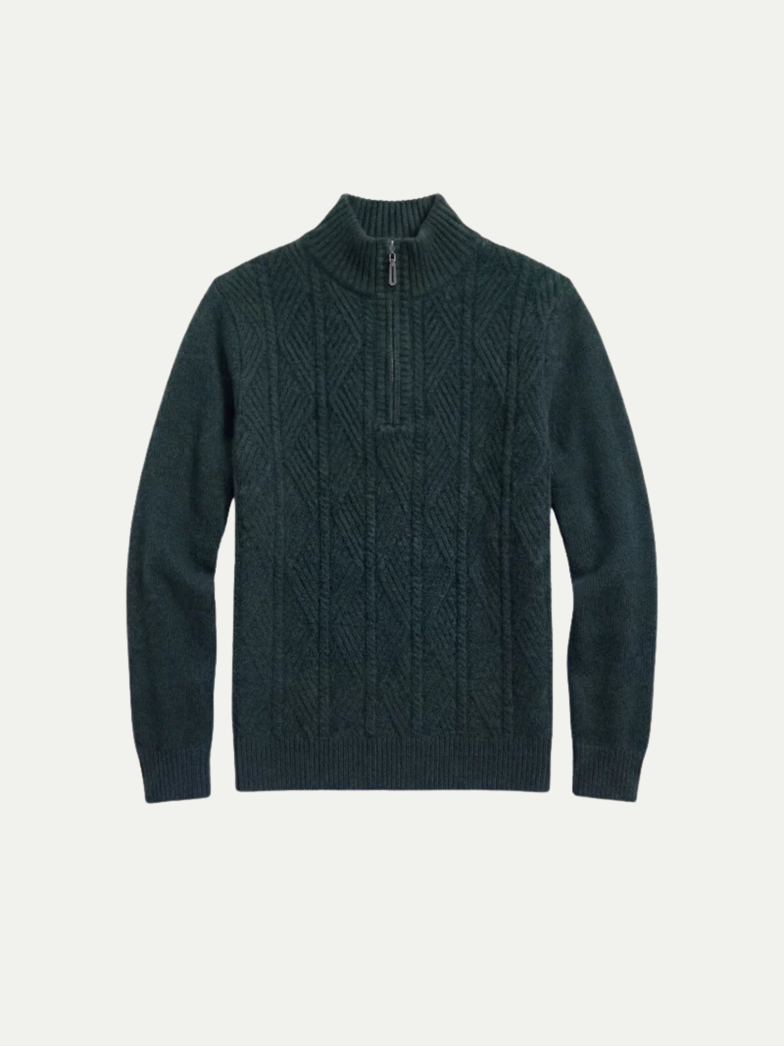 Argentario Half-Zip Knit Dark Grey