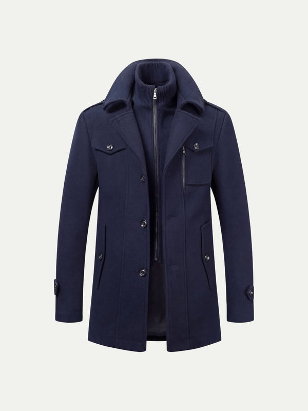 Argentario Travel Coat Navy