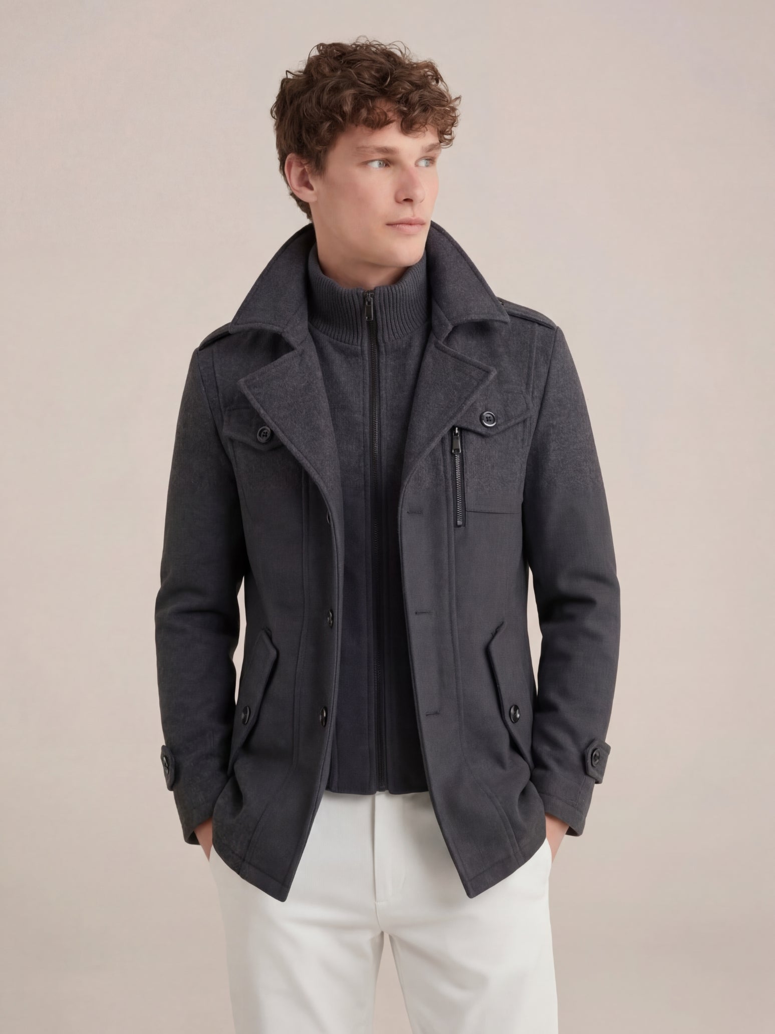 Argentario Travel Coat Grey