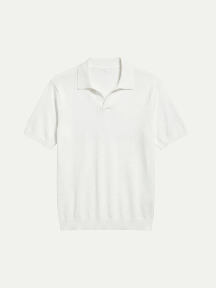 Brera Knit Polo White