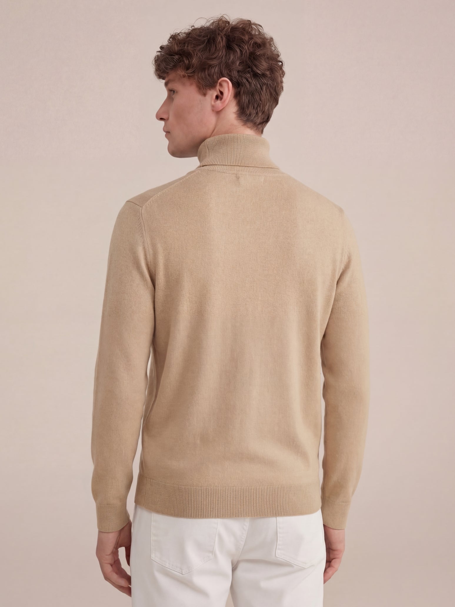 Eterna Cashmere Rollneck Beige