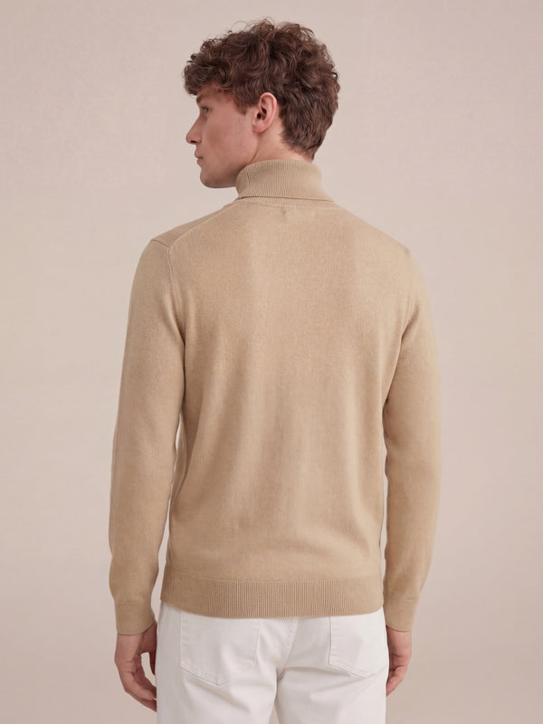 Eterna Cashmere Rollneck Beige