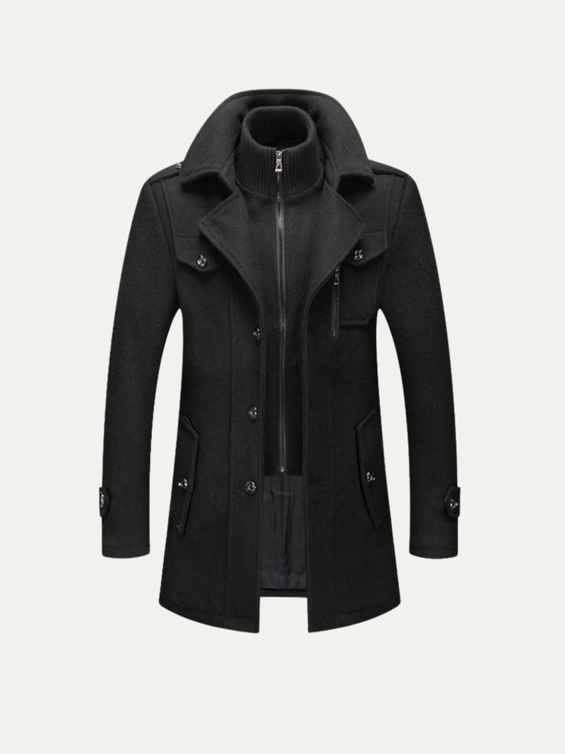 Argentario Travel Coat Black