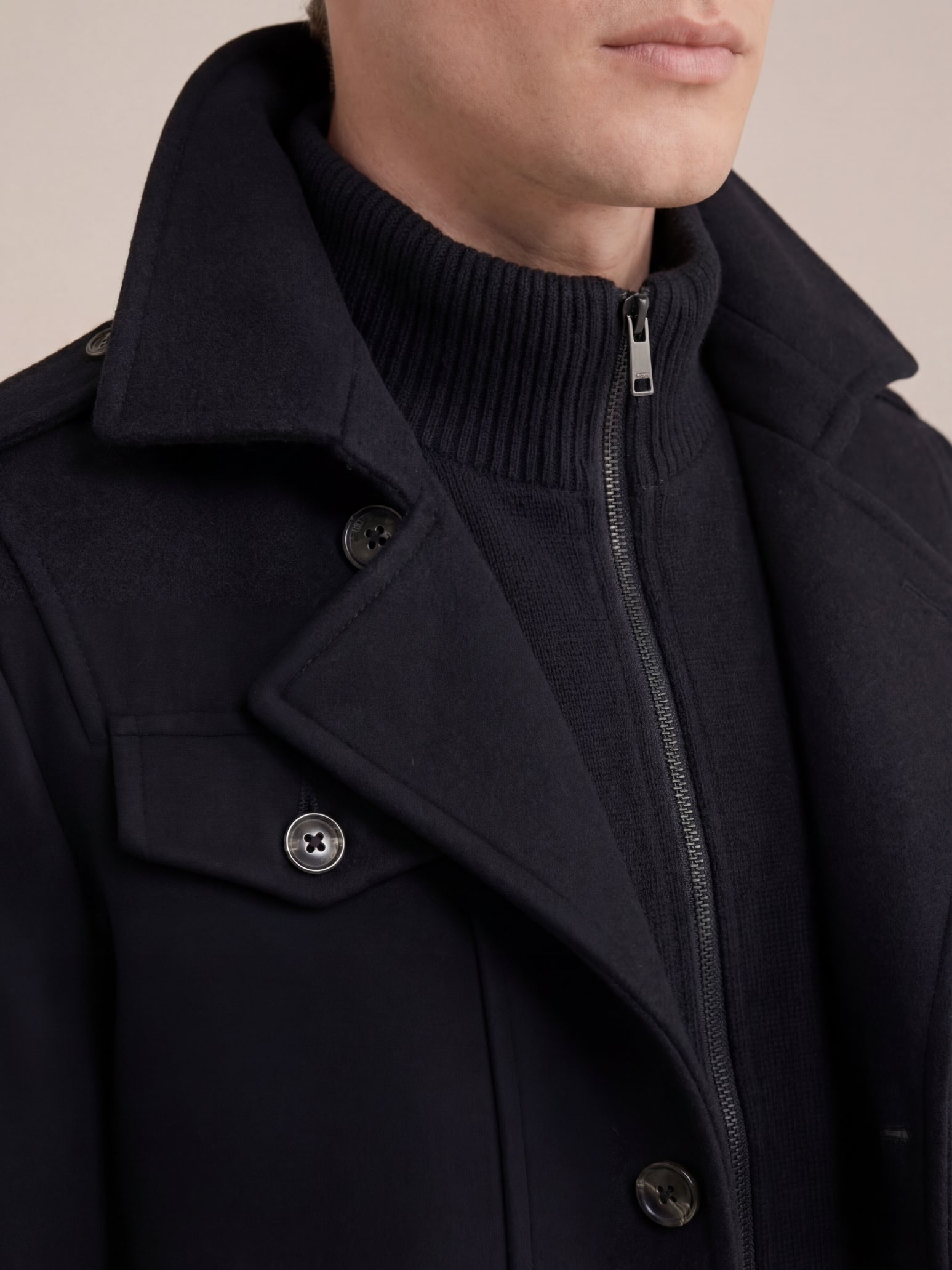 Argentario Travel Coat Black
