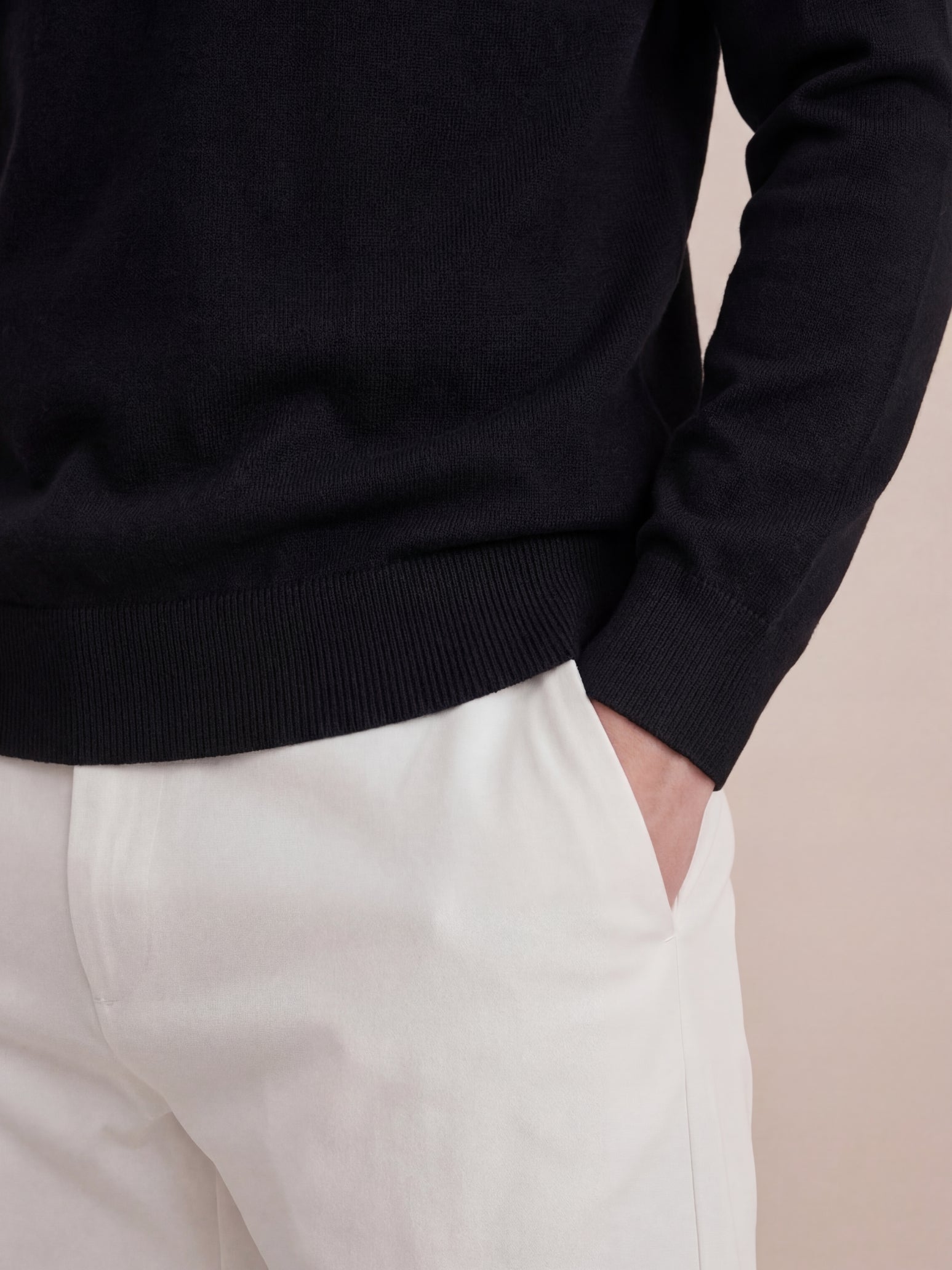 Eterna Cashmere Rollneck Black