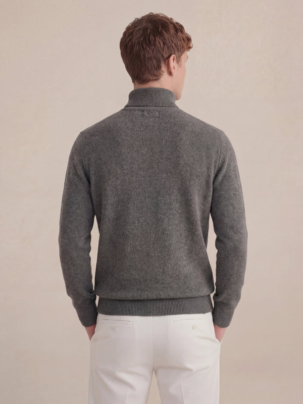 Eterna Cashmere Rollneck Grey