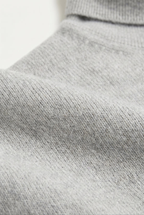 Amalfi Extrafine Rollneck Grey Marl