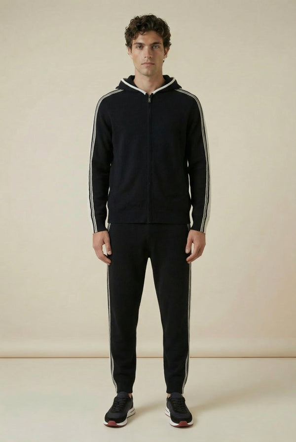 Capri Cashmere Set Black