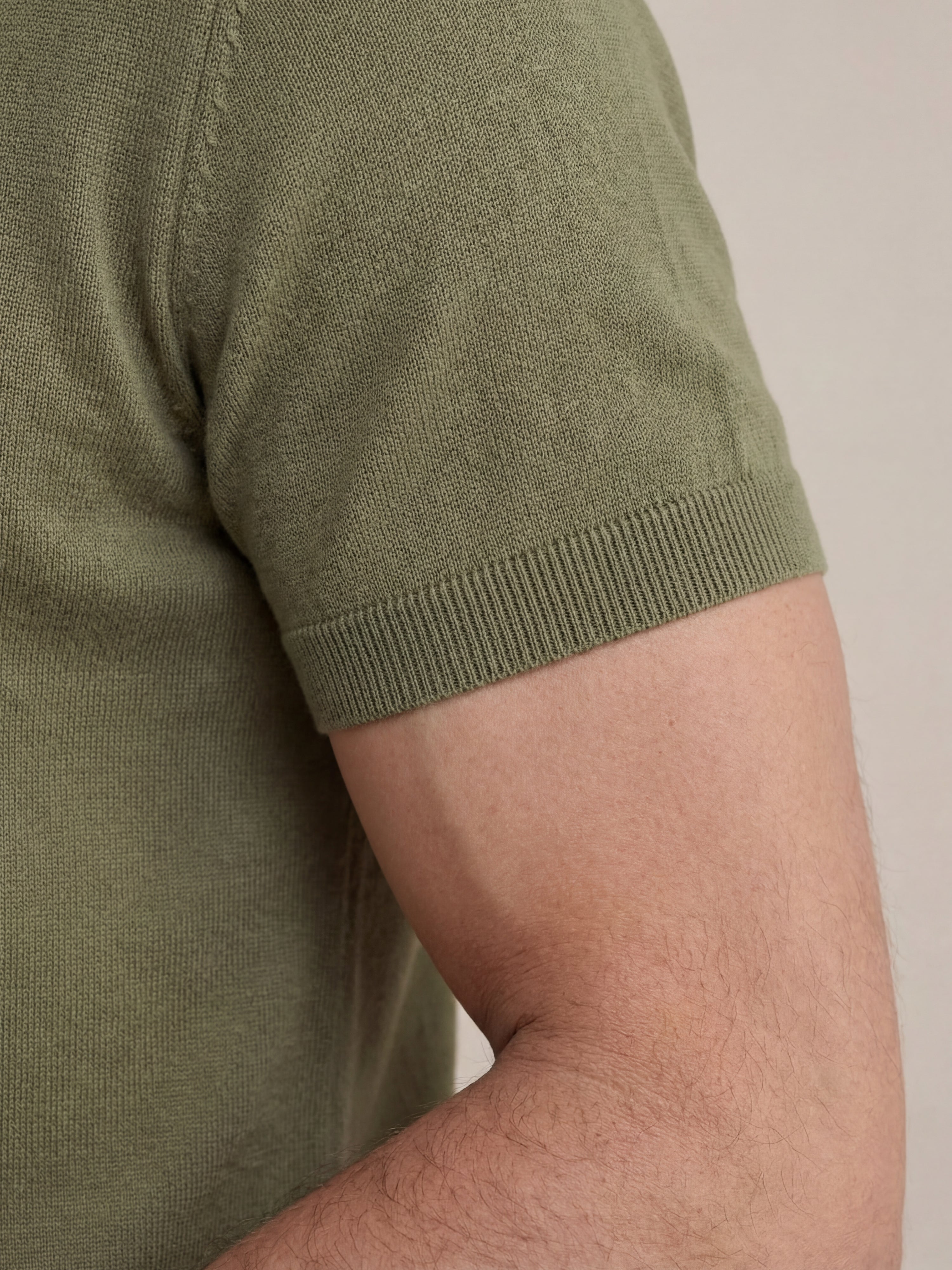 Brera Knit Polo Green