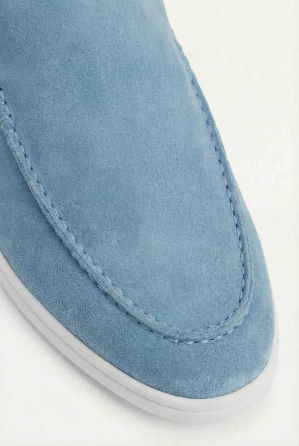 Yacht Suède Mule Light Blue
